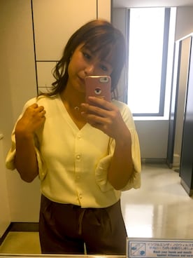 「ISOOK（アイスー）のアイテム（アクセサリー）」を使った、かちさん（レディース・165cm）の秋コーディネート
