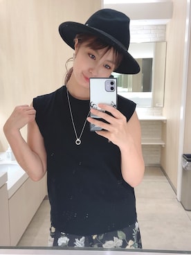 「MERCURYDUO（マーキュリーデュオ）のアイテム（アクセサリー）」を使った、かちさん（レディース・165cm）の夏コーディネート