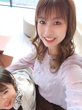 「Ungrid（アングリッド）のアイテム（ピアス（両耳用））」を使った、かちさん（レディース・165cm）の秋コーディネート