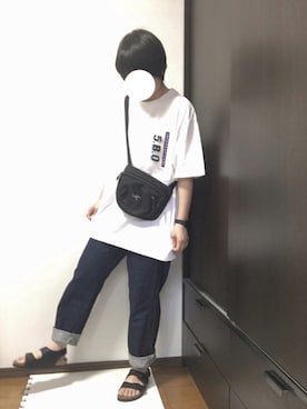 「5252（ゴーニーゴーニー）のアイテム」を使った、あちょんさん（レディース・158cm）の春コーディネート