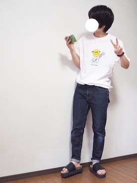 「TCSS（ティーシーエスエス）のアイテム」を使った、あちょんさん（レディース・158cm）の秋コーディネート