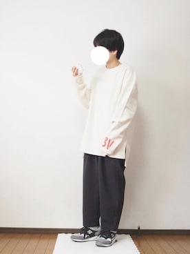 「BARENA（バレナ）のアイテム（トップス）」を使った、あちょんさん（レディース・158cm）の冬コーディネート