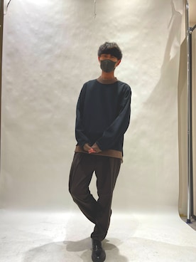 「のんびり」｜TeRuさん（メンズ・177cm）の春コーディネート