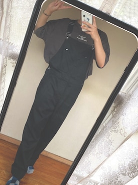 「kutir」｜「アイテム（サロペット/オーバーオール）」を使った、まっぴーさん（メンズ・165cm）の夏コーディネート