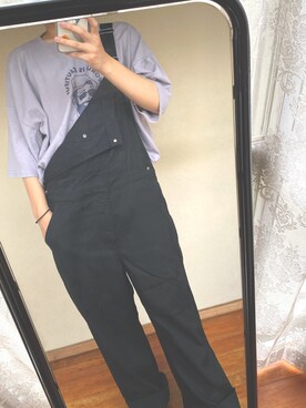 「kutir」｜「アイテム（サロペット/オーバーオール）」を使った、まっぴーさん（メンズ・165cm）の夏コーディネート