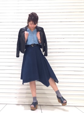 さほさん（レディース・158cm）の春コーディネート