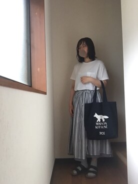 anさん（レディース・161cm）の夏コーディネート