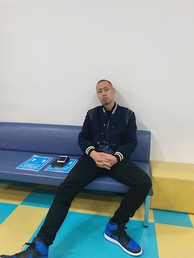 「SAINT LAURENT PARIS（サンローランパリ）のアイテム（ブルゾン）」を使った、t.k.mさん（メンズ・171cm）の秋コーディネート