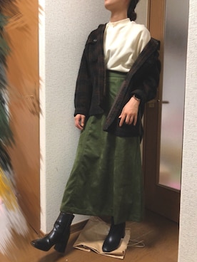 shino🦋さん（レディース・160cm）の秋コーディネート