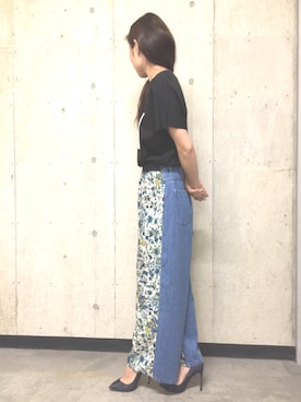 O.K.Yさん（レディース・158cm）の夏コーディネート