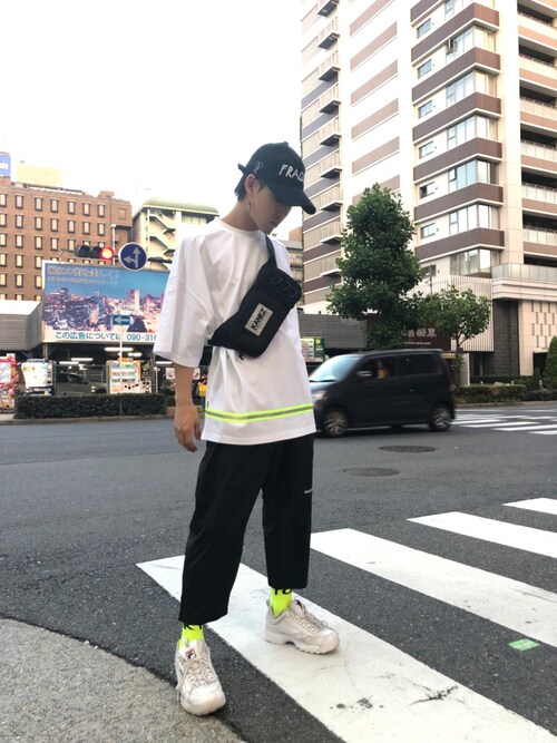 Rikikya Lhp 大阪店 Whiteland Blackburnのtシャツ カットソーを使ったコーディネート Wear