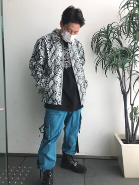 RIKIKYAさん（メンズ・168cm）の春コーディネート