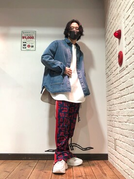「L.H.P Private Brand（エルエイチピープライベートブランド）のアイテム」を使った、RIKIKYAさん（メンズ・168cm）の春コーディネート
