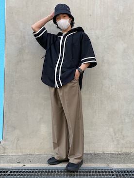 RIKIKYAさん（メンズ・168cm）の春コーディネート