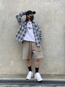 「L.H.P Private Brand（エルエイチピープライベートブランド）のアイテム」を使った、RIKIKYAさん（メンズ・168cm）の春コーディネート