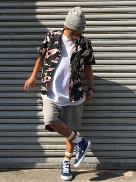 fukudayさん（メンズ・172cm）の夏コーディネート