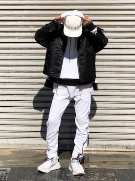 「Lui's（ルイス）のアイテム（その他アウター）」を使った、fukudayさん（メンズ・173cm）の冬コーディネート
