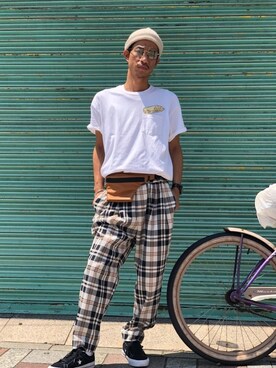 「ルイス」｜fukudayさん（メンズ・173cm）の夏コーディネート