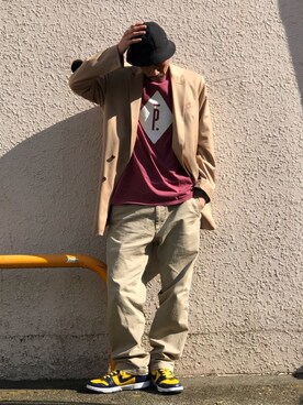 fukudayさん（メンズ・173cm）の春コーディネート