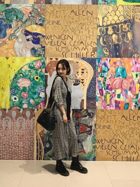 「Abercrombie&Fitch（アバークロンビーアンドフィッチ）のアイテム（カーディガン/ボレロ）」を使った、mizuki さん（レディース・156cm）の秋コーディネート