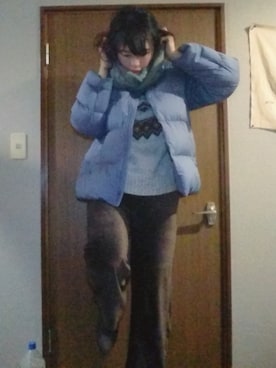 「レイカズン(Ray Cassin)」｜「アイテム（ダウンジャケット/コート）」を使った、ikuko0719さん（レディース・169cm）の冬コーディネート