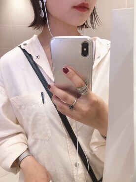 「きりっぱなしボブ」｜rysaさん（レディース・158cm）の秋コーディネート