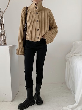 「秋のマイ旬スタイル」｜「アイテム（その他）」を使った、Jewelobeさん（レディース・160cm）の秋コーディネート