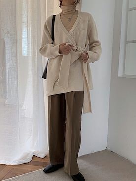 「秋のマイ旬スタイル」｜「アイテム（その他）」を使った、Jewelobeさん（レディース・160cm）の秋コーディネート