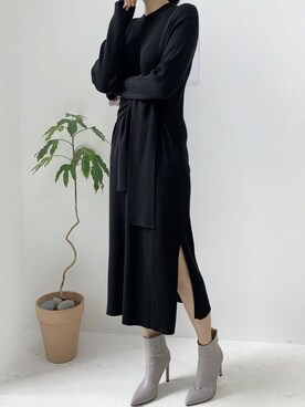 「レイヤード風」｜「アイテム（その他）」を使った、Jewelobeさん（レディース・160cm）の秋コーディネート