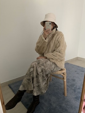 「ショートブルゾン」｜「アイテム（その他）」を使った、Jewelobeさん（レディース・157cm）の秋コーディネート