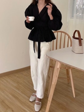 「モノトーン」｜Jewelobeさん（レディース・158cm）の春コーディネート