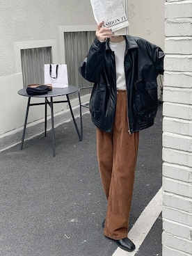 「甘辛mix」｜Jewelobeさん（レディース・158cm）の秋コーディネート