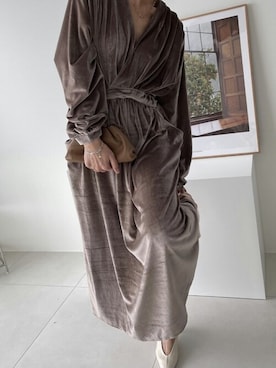 ベロアワンピース の人気ファッションコーディネート Wear