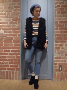 サトムラさん（レディース・163cm）の秋コーディネート