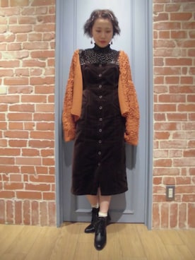 サトムラさん（レディース・163cm）の冬コーディネート