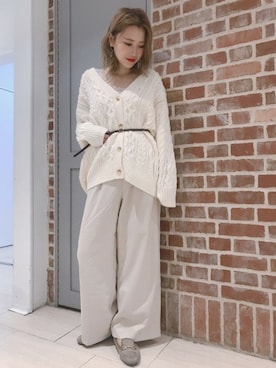 サトムラさん（レディース・163cm）の秋コーディネート