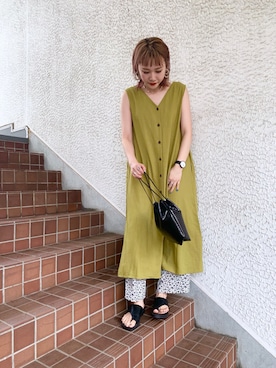 サトムラさん（レディース・163cm）の夏コーディネート