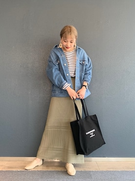 サトムラさん（レディース・163cm）の春コーディネート