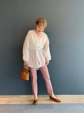 サトムラさん（レディース・163cm）の春コーディネート