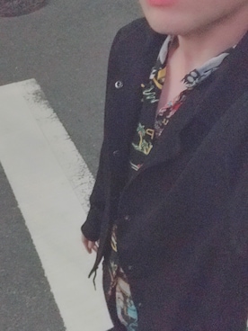 「アロハシャツ」｜「アイテム（ブルゾン）」を使った、大東ますたぁさん（メンズ・171cm）の秋コーディネート