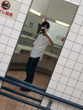 「EN ROUTE（アンルート）のアイテム（シャツ/ブラウス）」を使った、すけさん（メンズ・171cm）の夏コーディネート