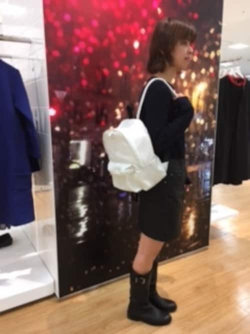 Agnesb Tachikawa アニエスベー立川伊勢丹店 Agnes B のニット セーターを使ったコーディネート Wear Agnesb Tachikawa アニエスベー立川伊勢丹店 Agnes B のニット セーターを使ったコーディネート Wear