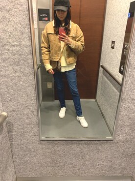 「ヴィトンバッグ」｜ryo1121 さん（レディース・163cm）の冬コーディネート
