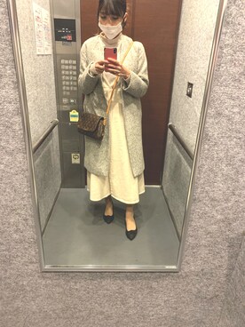 「FREE'S MART（フリーズマート）のアイテム（ノーカラージャケット）」を使った、ryo1121 さん（レディース・163cm）の春コーディネート