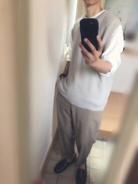 A/Tさん（メンズ・173cm）の春コーディネート