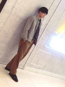 真聖さん(メンズ・173cm)の春コーディネート