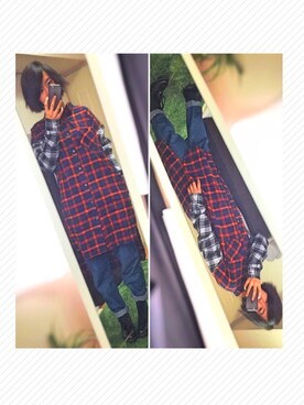 「Wonder Rocket（ワンダーロケット）のアイテム」を使った、marieさん（レディース・161cm）の冬コーディネート