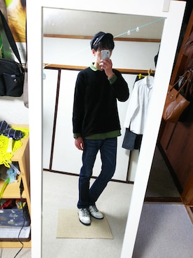 家電将軍さん（メンズ・178cm）の春コーディネート