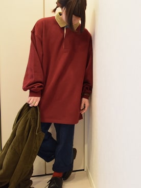 「VIE（ヴイー）のアイテム」を使った、ほのかさん（レディース・161cm）の冬コーディネート