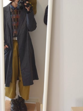 「Kastane」｜「アイテム（ブーティ）」を使った、ほのかさん（レディース・161cm）の春コーディネート